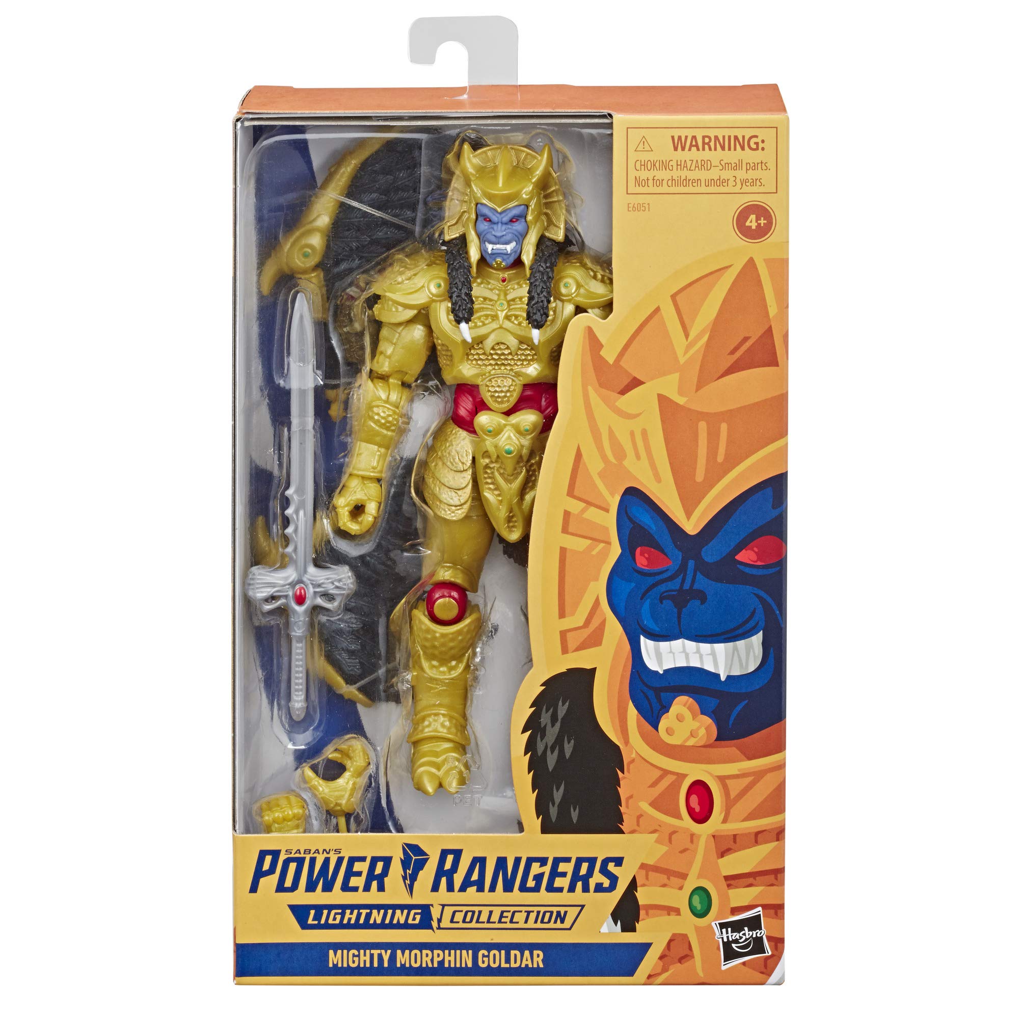 Power Rangers Saban's Lighting Collection Goldar : Amazon.co.uk